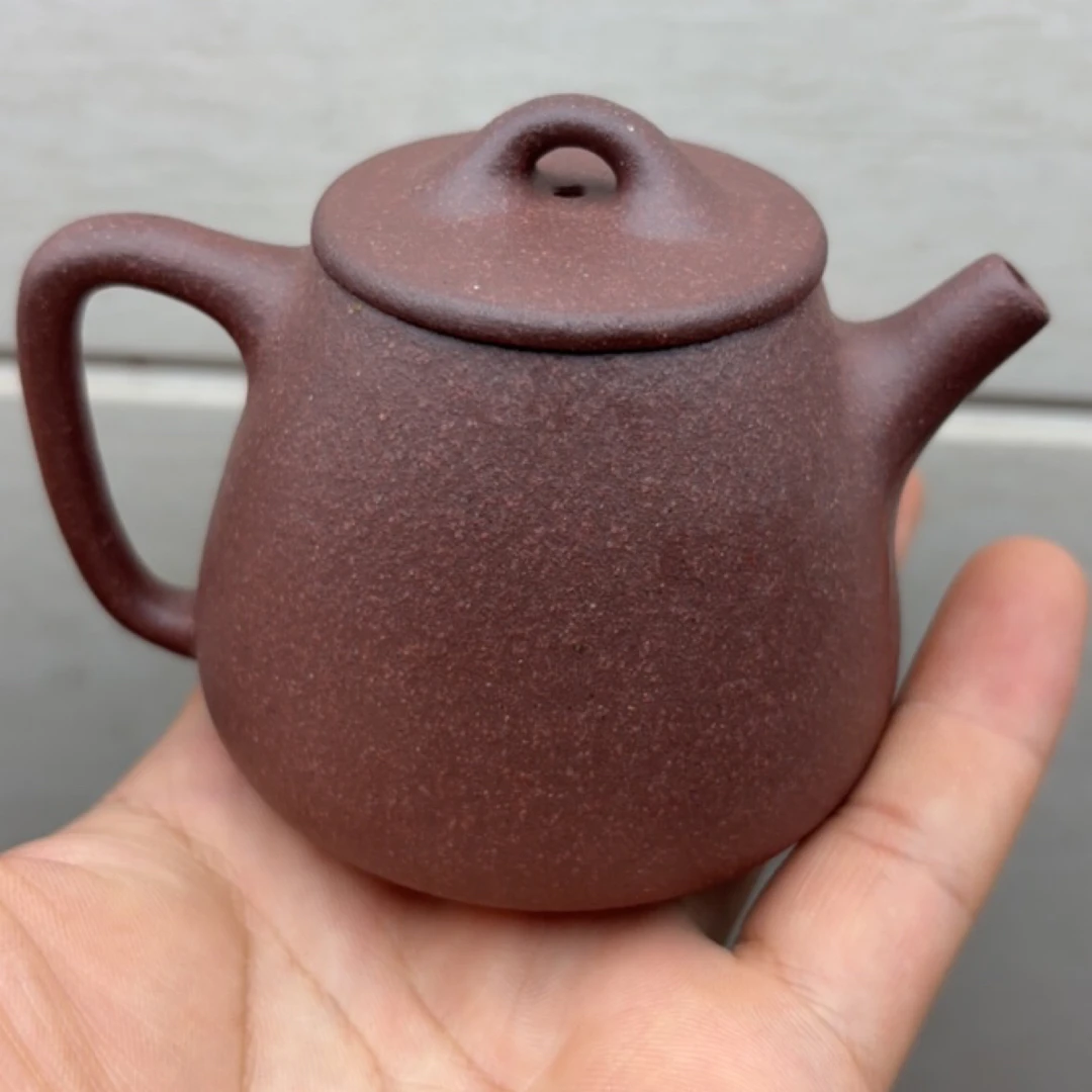 紫泥石瓢壶110cc左右瑕疵不挑