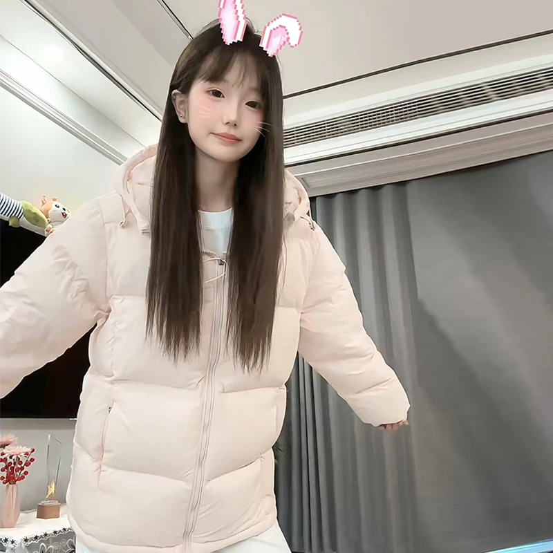 超好看冬季棉服女短款外套2025新款小个子学生韩系加厚棉衣棉袄冬