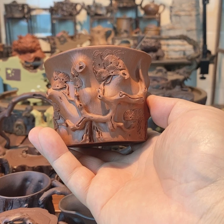 紫砂茶壶全手工制作