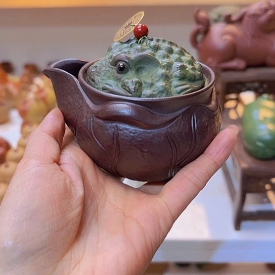 紫砂茶宠紫砂雕塑摆件