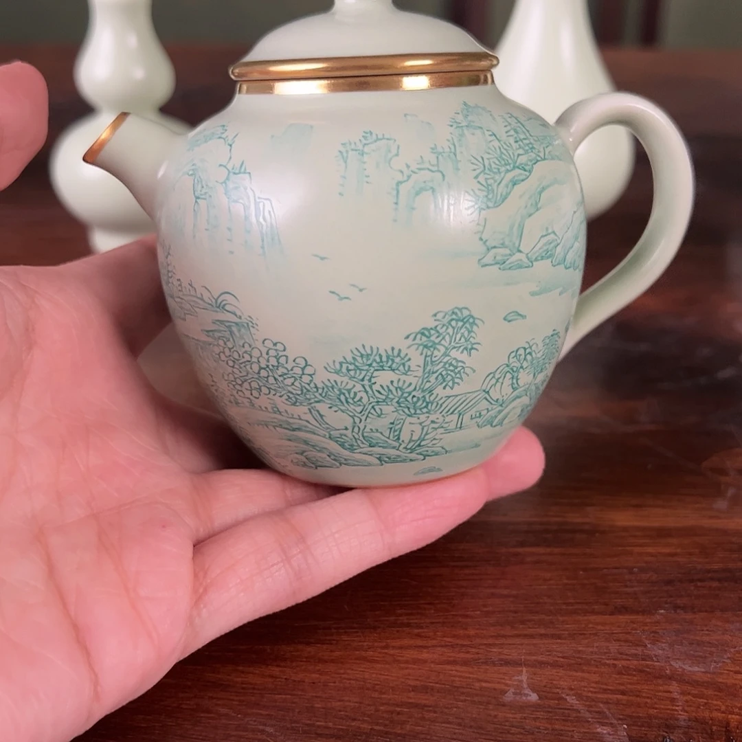 景德镇陶瓷手工茶壶