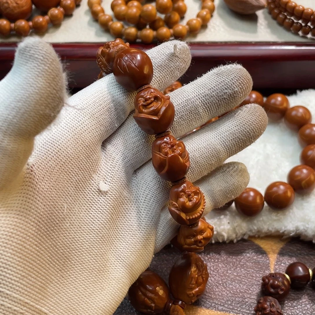 н***χ手串/手链橄榄核1.65老油核小可爱纯手工