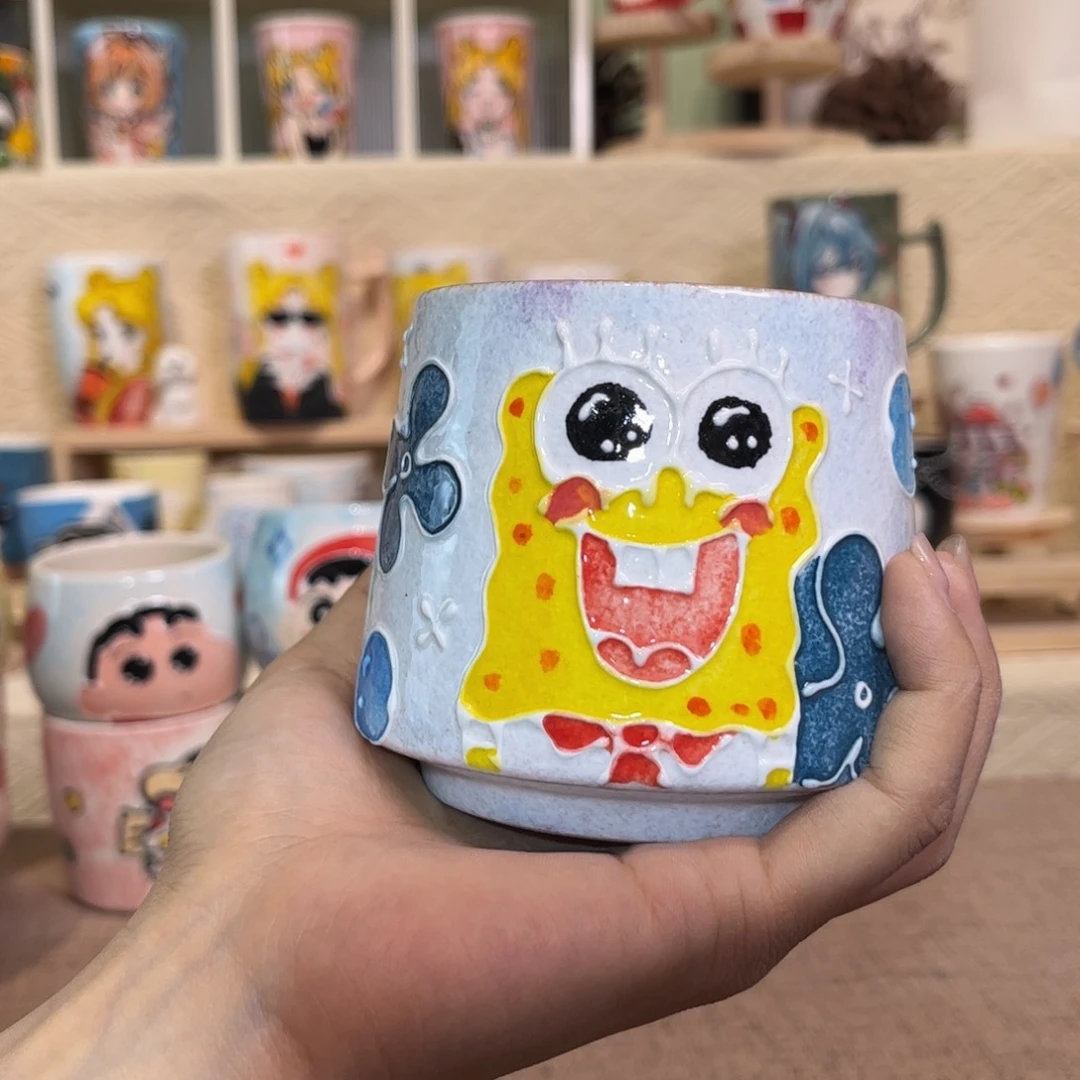 杯子景德镇陶瓷马克杯