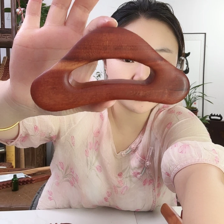 红檀木三角推板微瑕