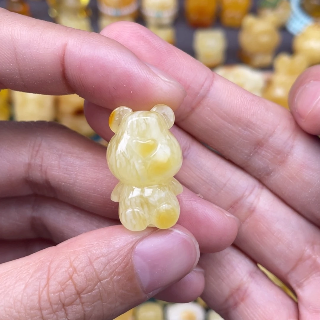裸石琥珀未镶嵌蜜蜡