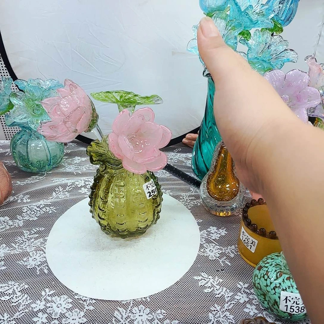 琉璃花瓶花器艺术品
