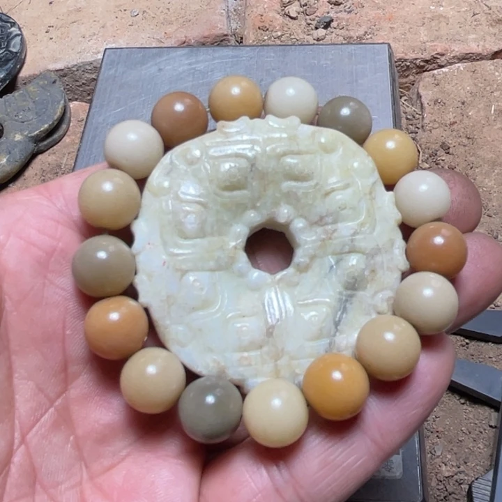 白玉菩提吊坠Dhjjvcvhhhh