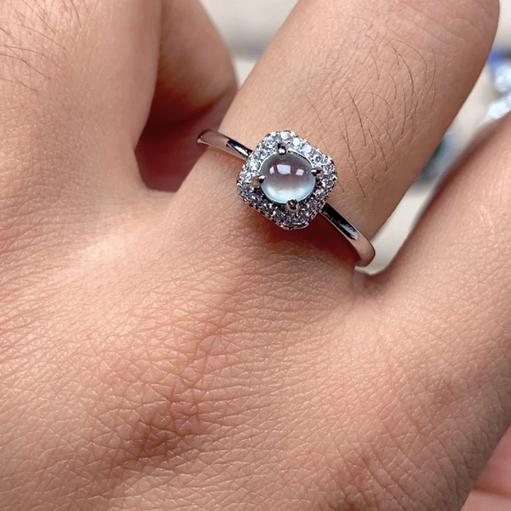 翡翠未镶嵌戒指戒指