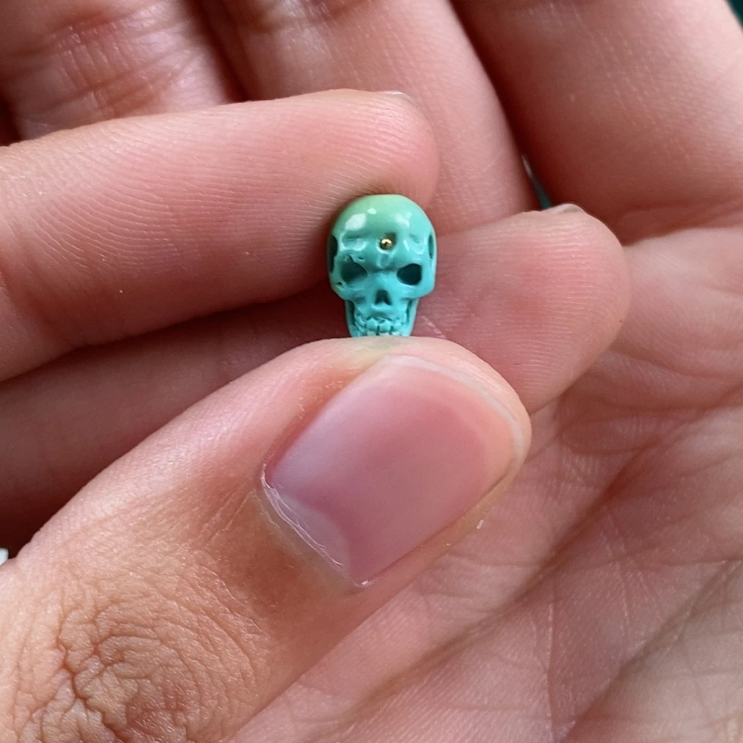 绿松石珠宝奇石未镶嵌