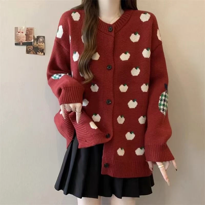 晴晴（001-200） 2025大版新款时尚毛衣慵懒风百搭宽松秋冬ins针织