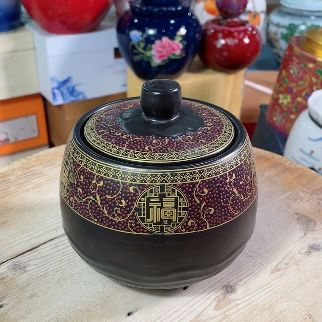 【闪购商品】罐陶瓷茶叶罐密封罐