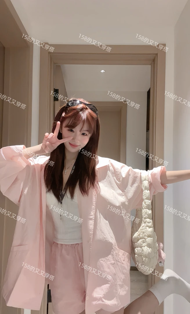 2025夏季新款风衣式纯棉中长款防晒衬衫薄款宽松上衣