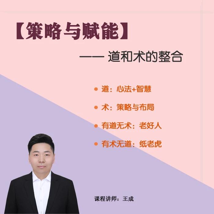 【策略与赋能】道与术的整合