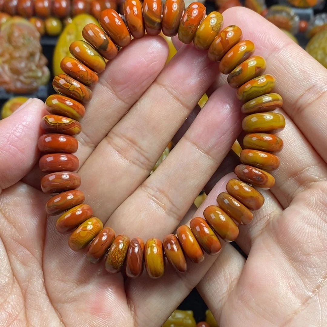 玛瑙/玉髓未镶嵌战国红12.8尺寸