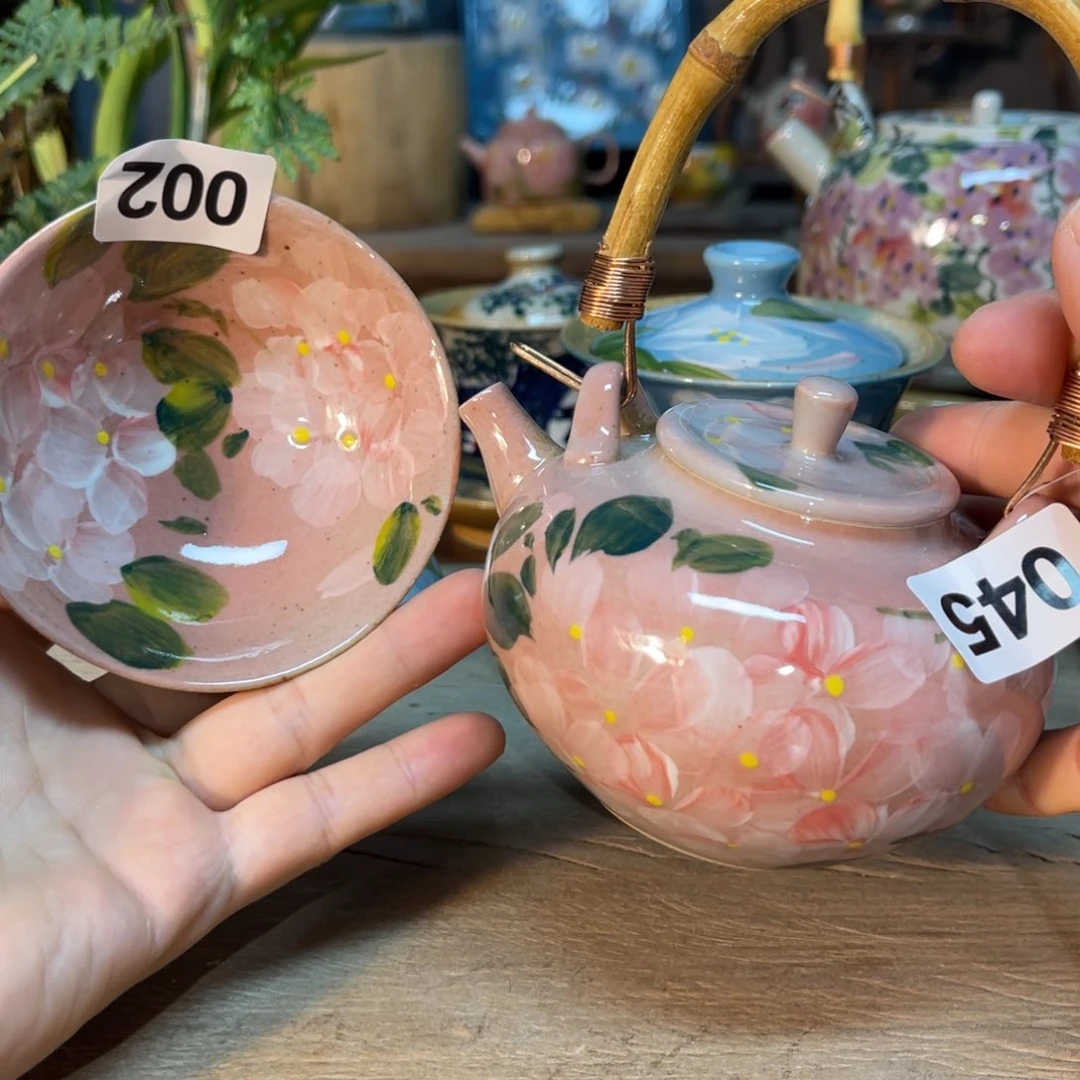 杯素浅陶瓷手工手绘