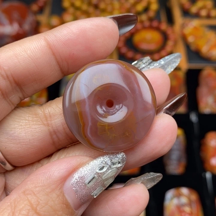 玛瑙/玉髓未镶嵌颈饰