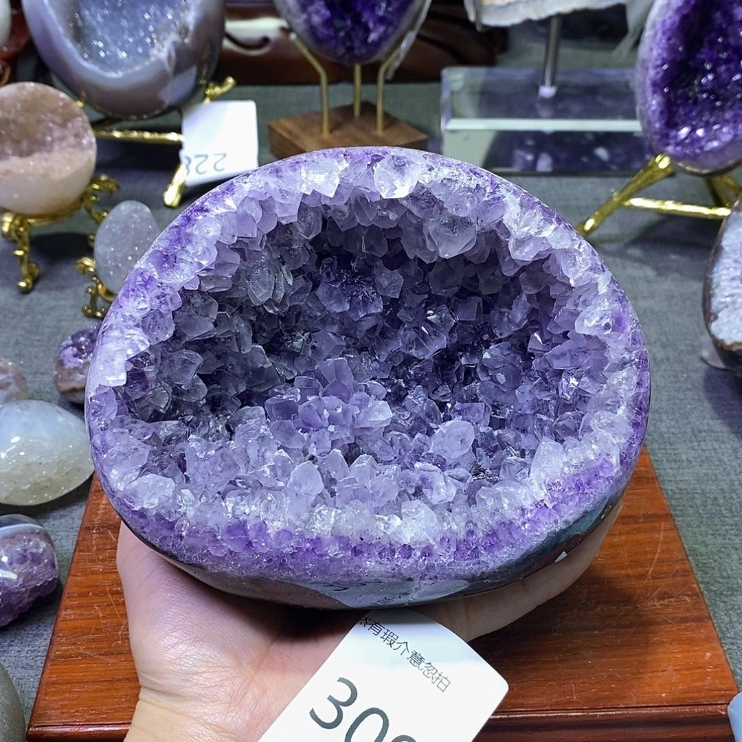 未镶嵌珠宝半成品紫晶