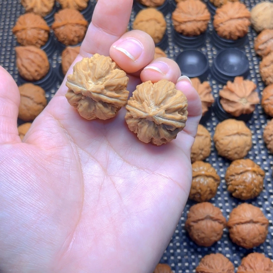 启***程核桃文玩把件帝王粗筋