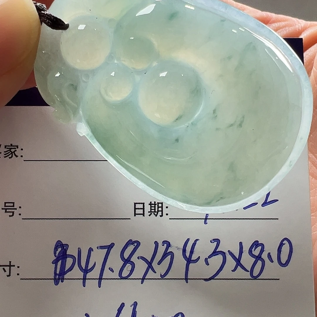 翡翠未镶嵌手镯天然翡翠挂件