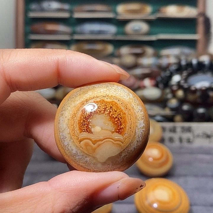 玛瑙/玉髓未镶嵌吊坠(不含链)