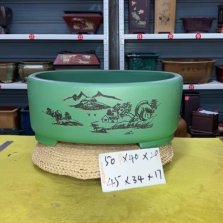 紫砂花盆宜兴紫砂厂