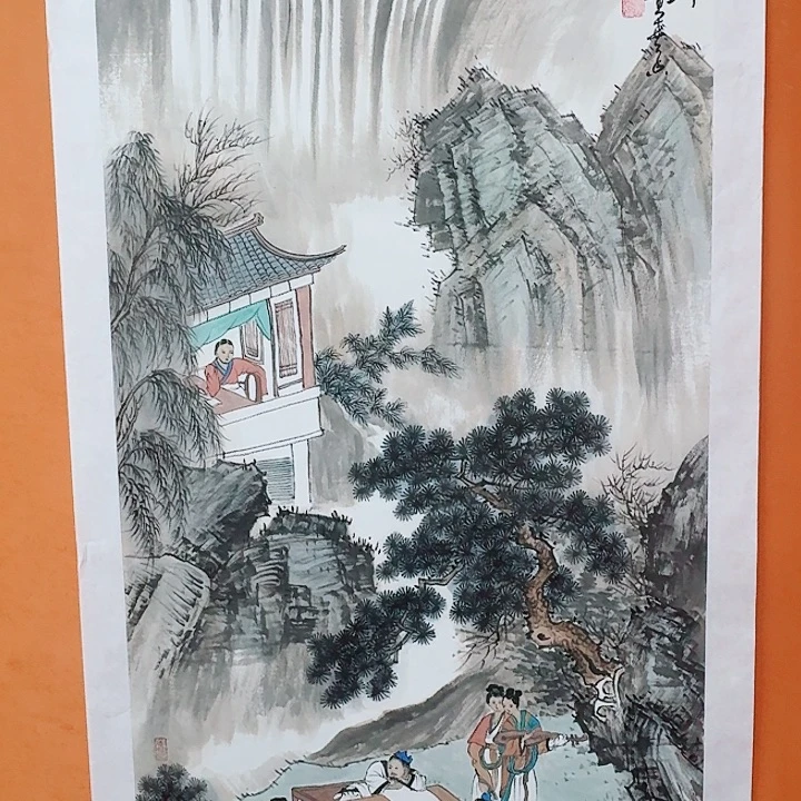 国画黄春香山水盛世山河136/68