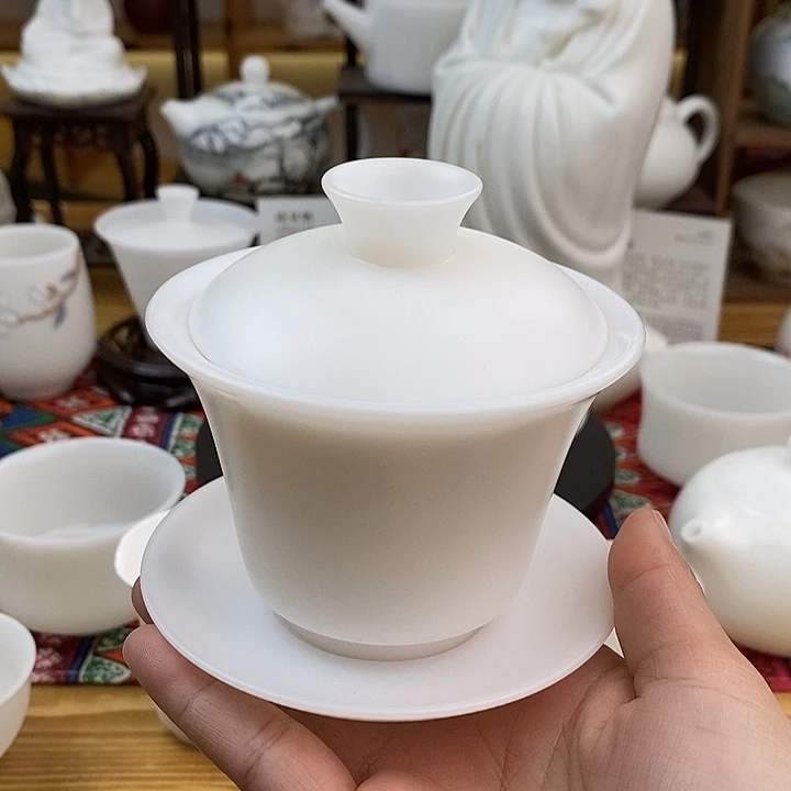 杯鲨****德化陶瓷德化白瓷微瑕