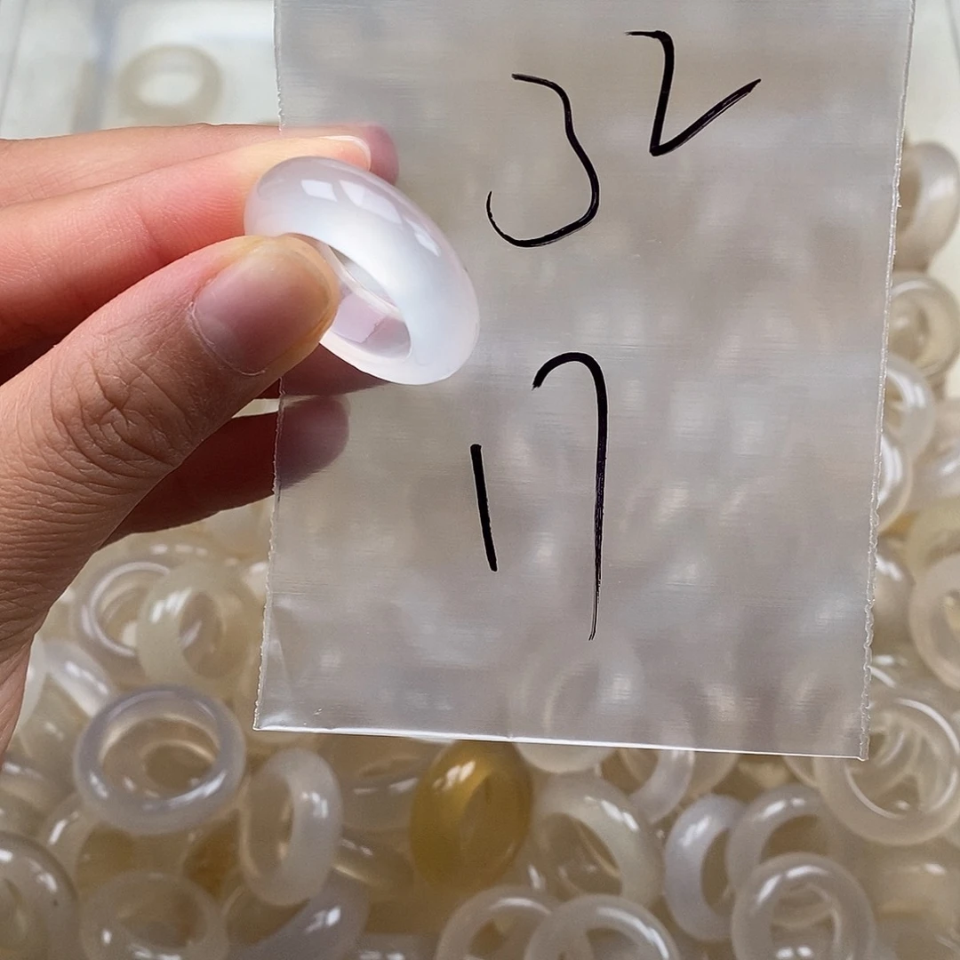 未镶嵌戒指玛瑙/玉髓