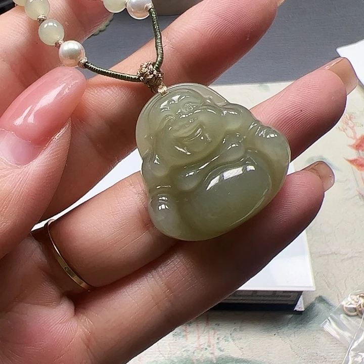 和田玉未镶嵌颈饰16