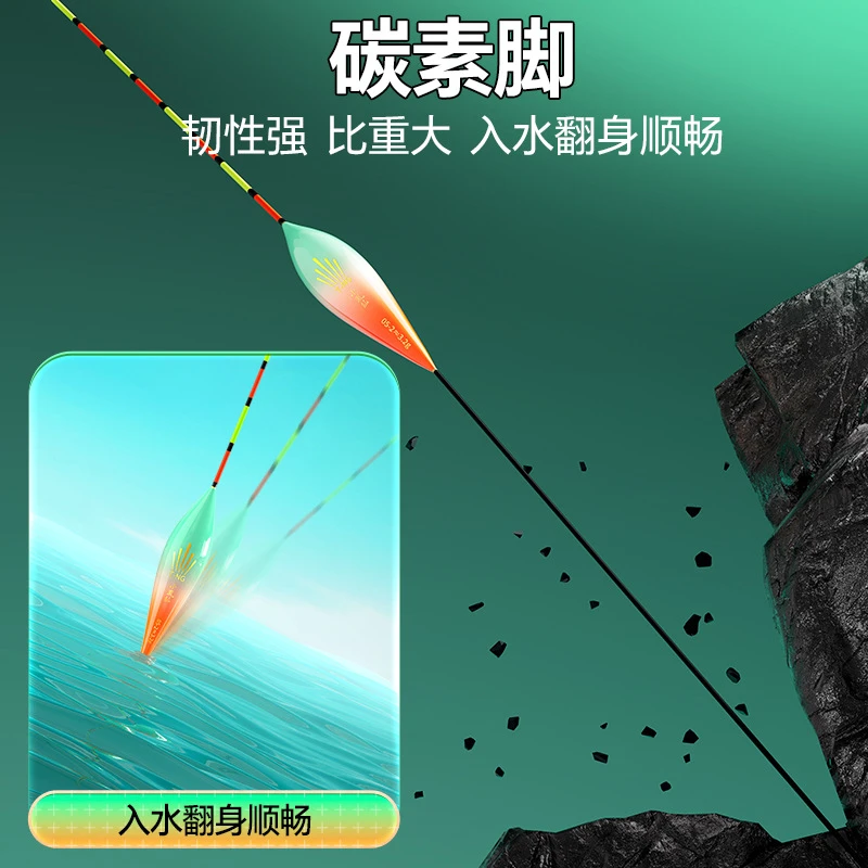 高灵敏鱼漂漂鲢鳙浮标鲫鲤渔漂渔漂加粗尾浮漂浅水漂