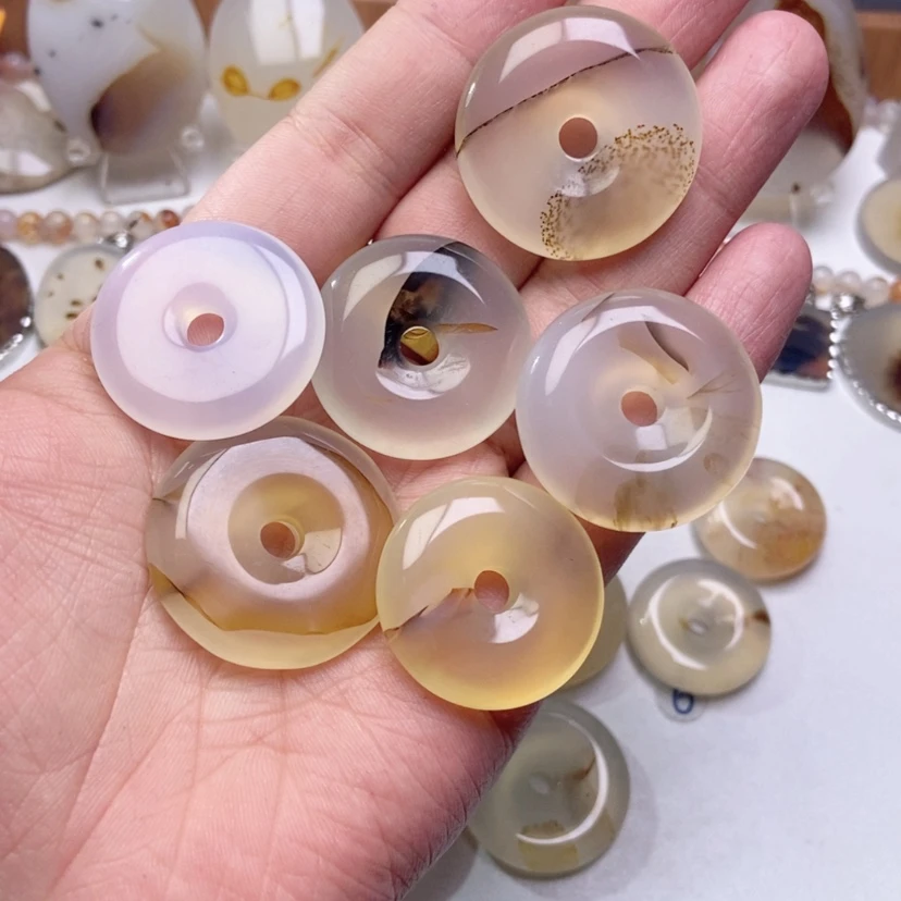 【闪购商品】玛瑙/玉髓颈饰未镶嵌墨*