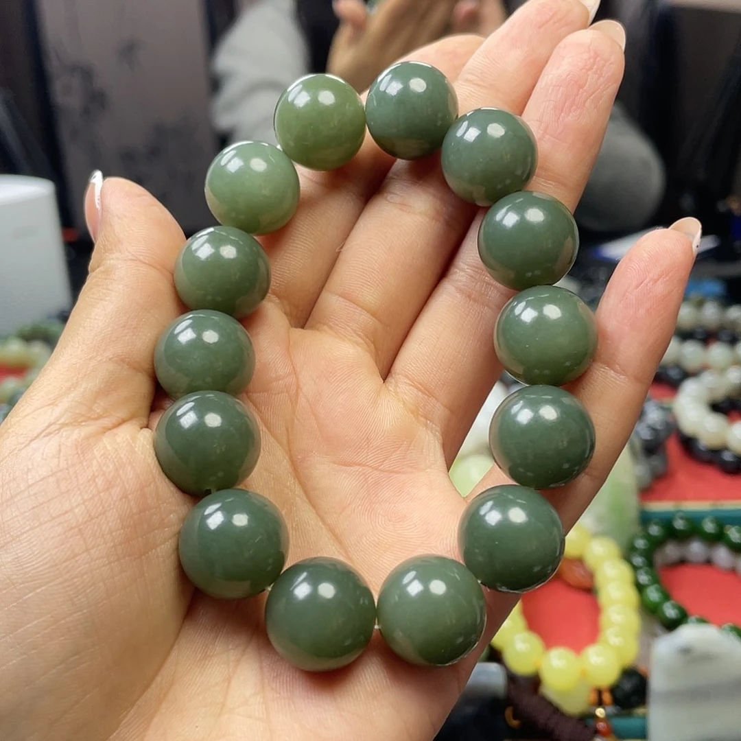 和田玉手链未镶嵌