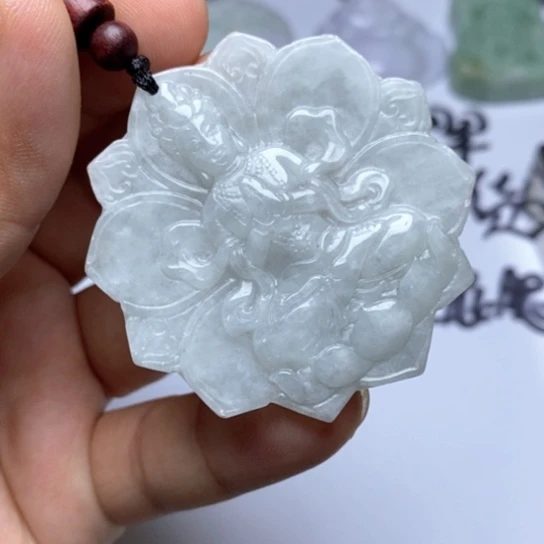 颈饰未镶嵌翡翠翡翠