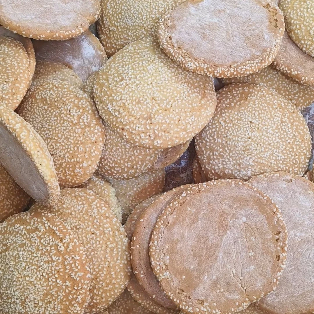 清真梁启荣手工大发饼 净重500克