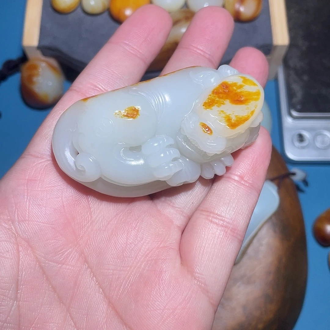 杨***航和田玉未镶嵌颈饰