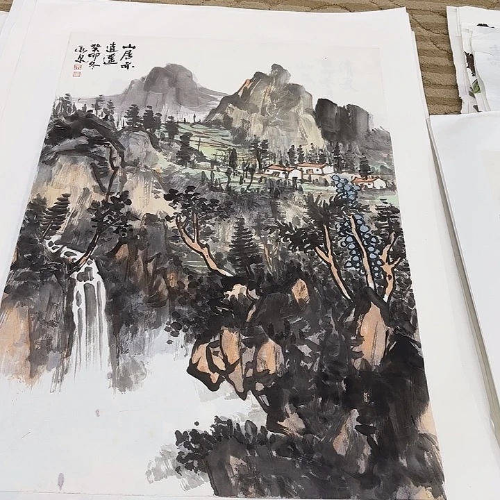 国画花鸟等多种鸟类和鸟类为