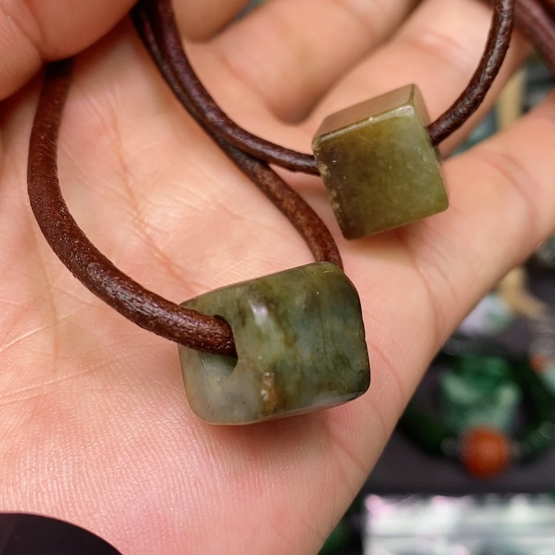 翡翠银S925镶嵌颈饰漂亮美眉