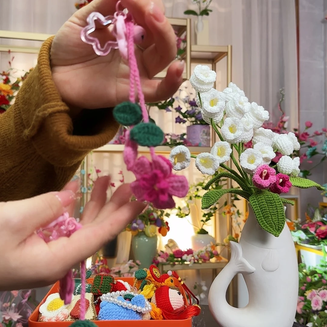 纯手工钩织钩织挂件