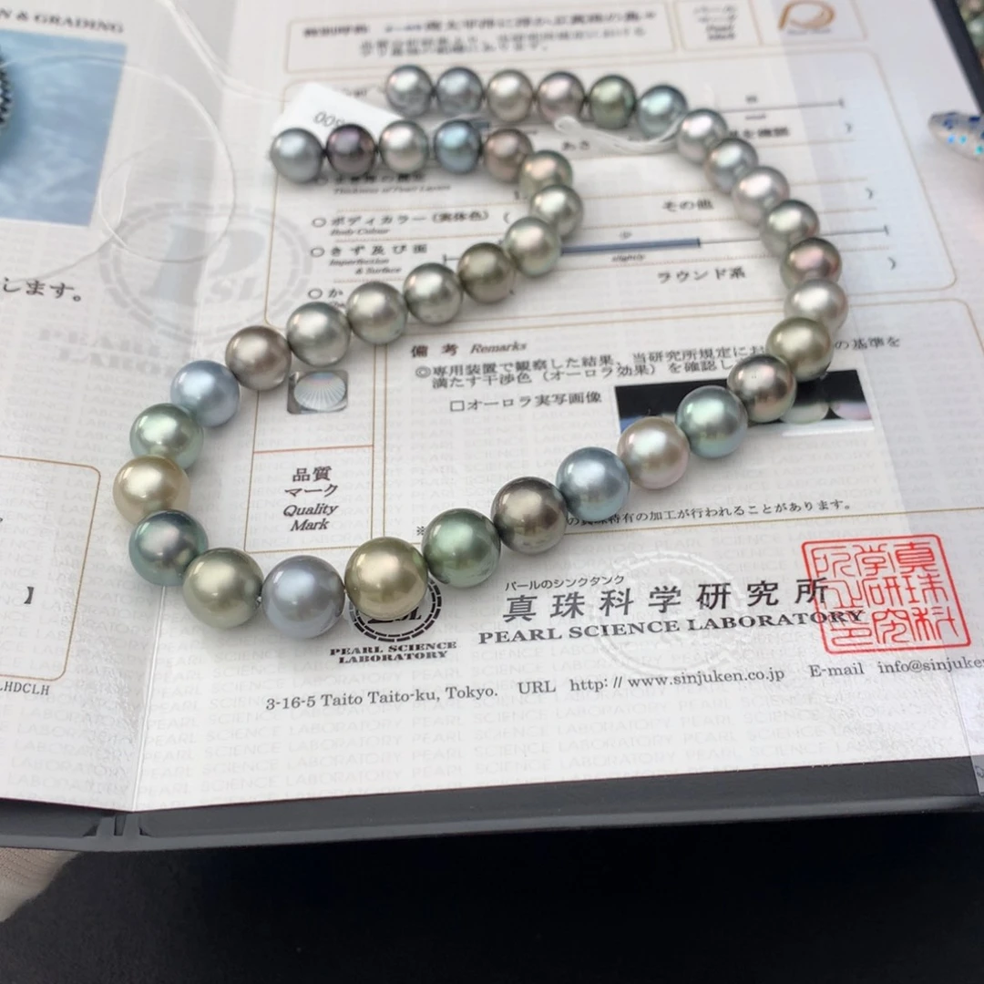 海水珍珠颈饰银S925镶嵌