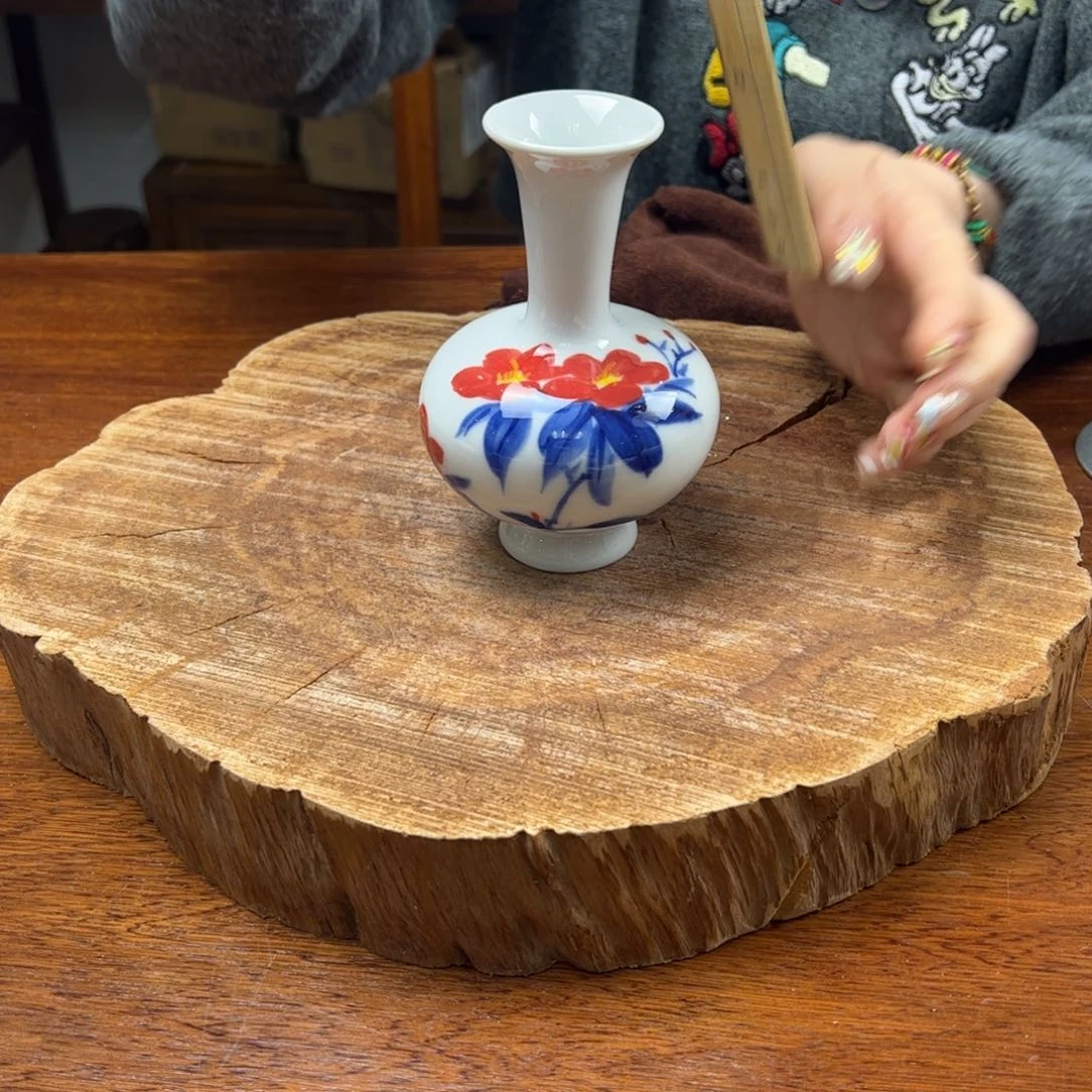 瓷片景德镇陶瓷手工手绘制作