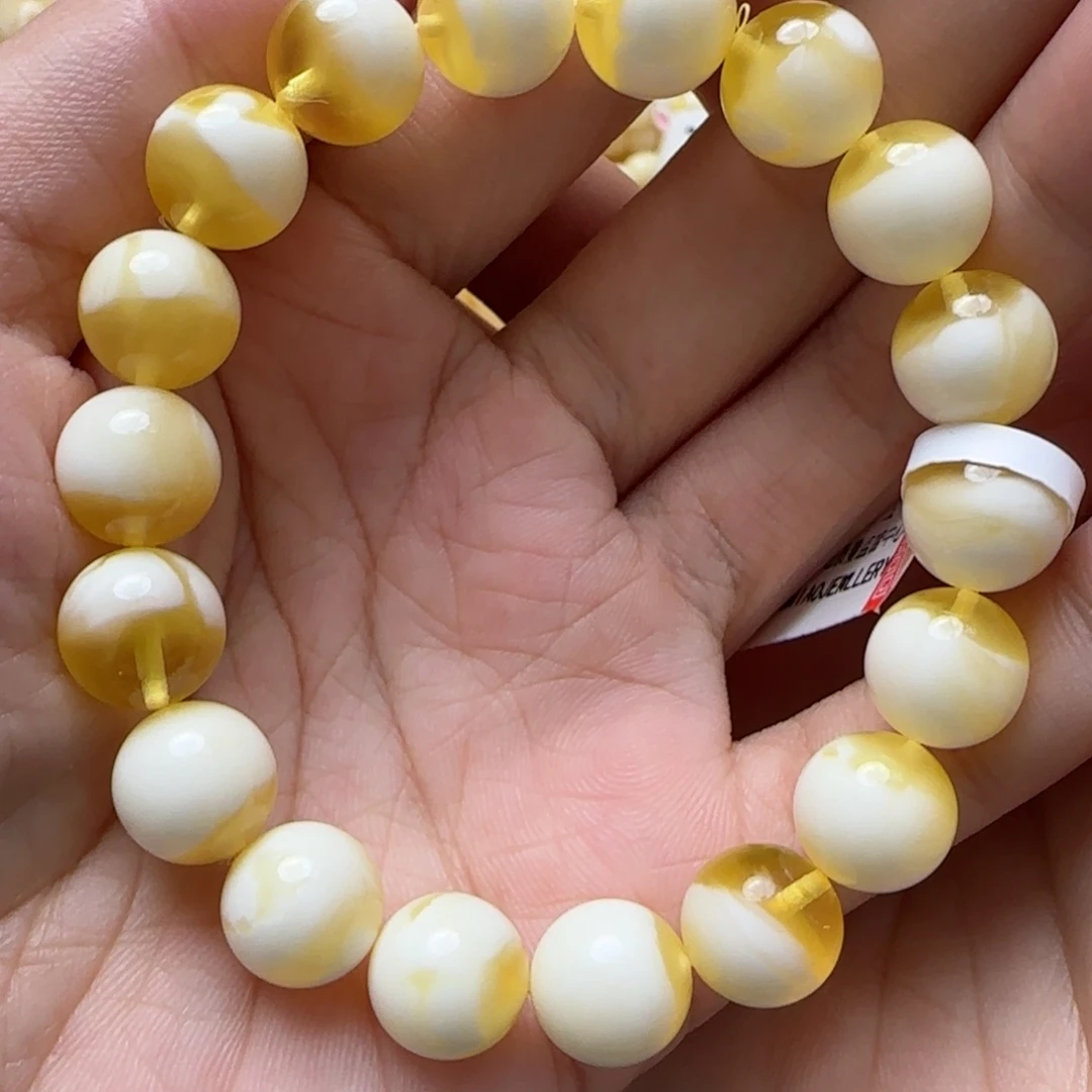 琥珀手链未镶嵌手串