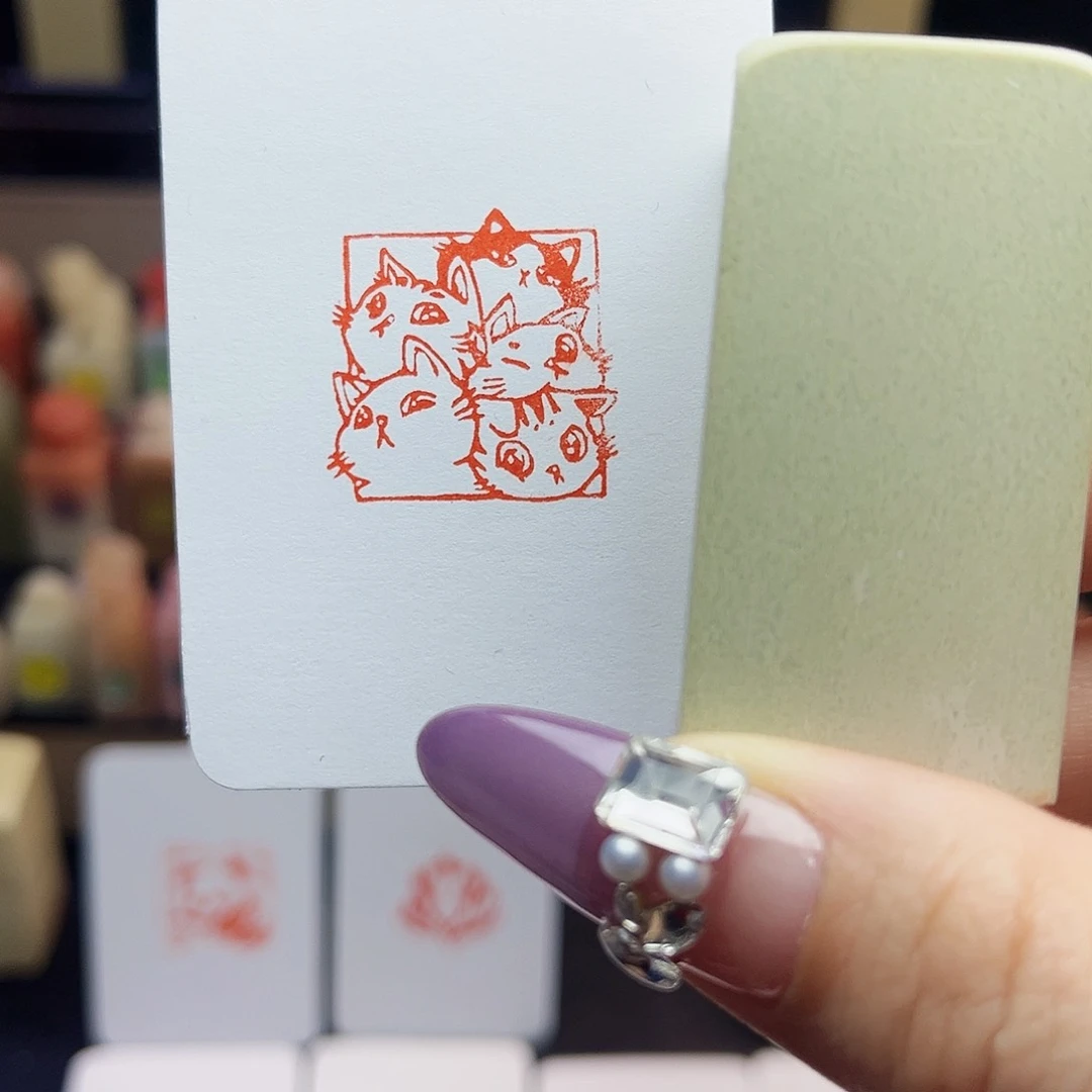 寿山石印石喵喵2.5