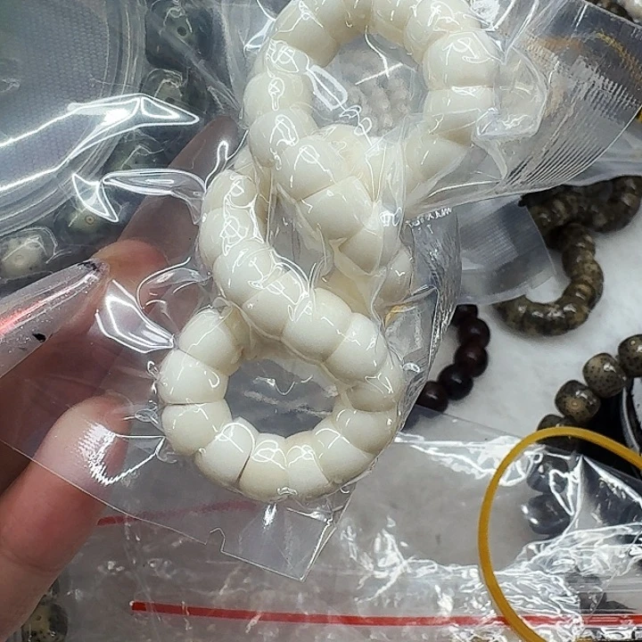 星月菩提手串548骑士白菩提猪大肠0.9单圈