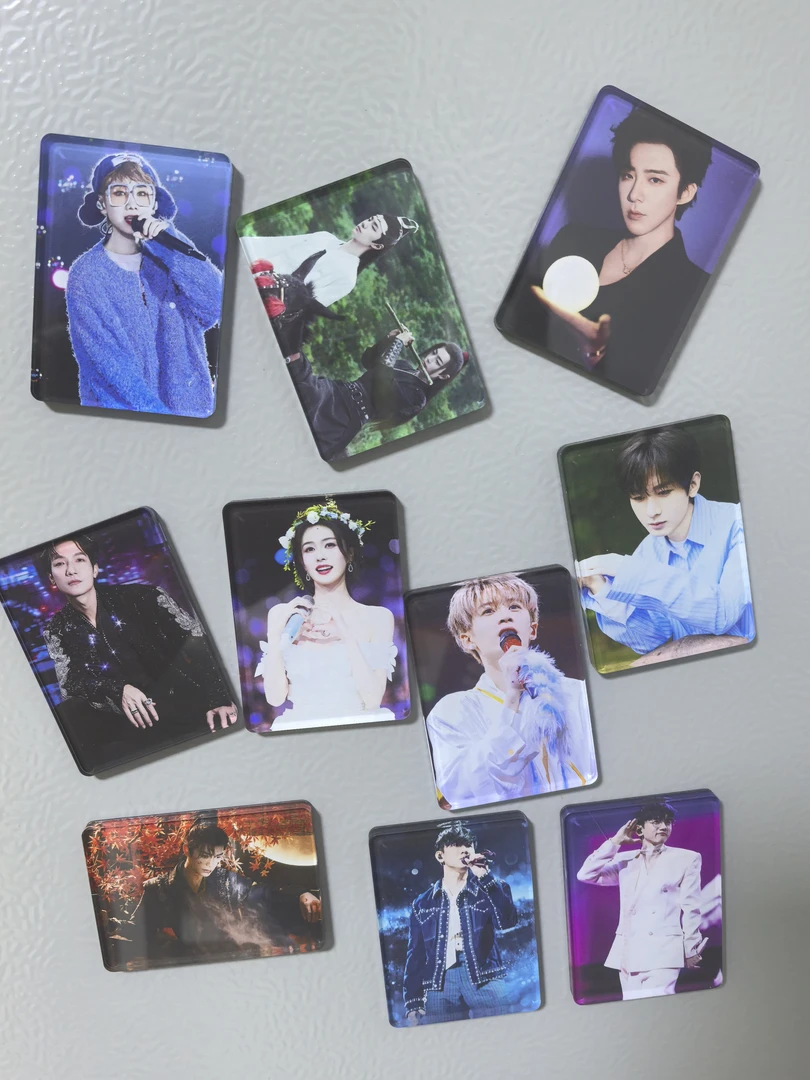 明星周边亚克力冰箱贴