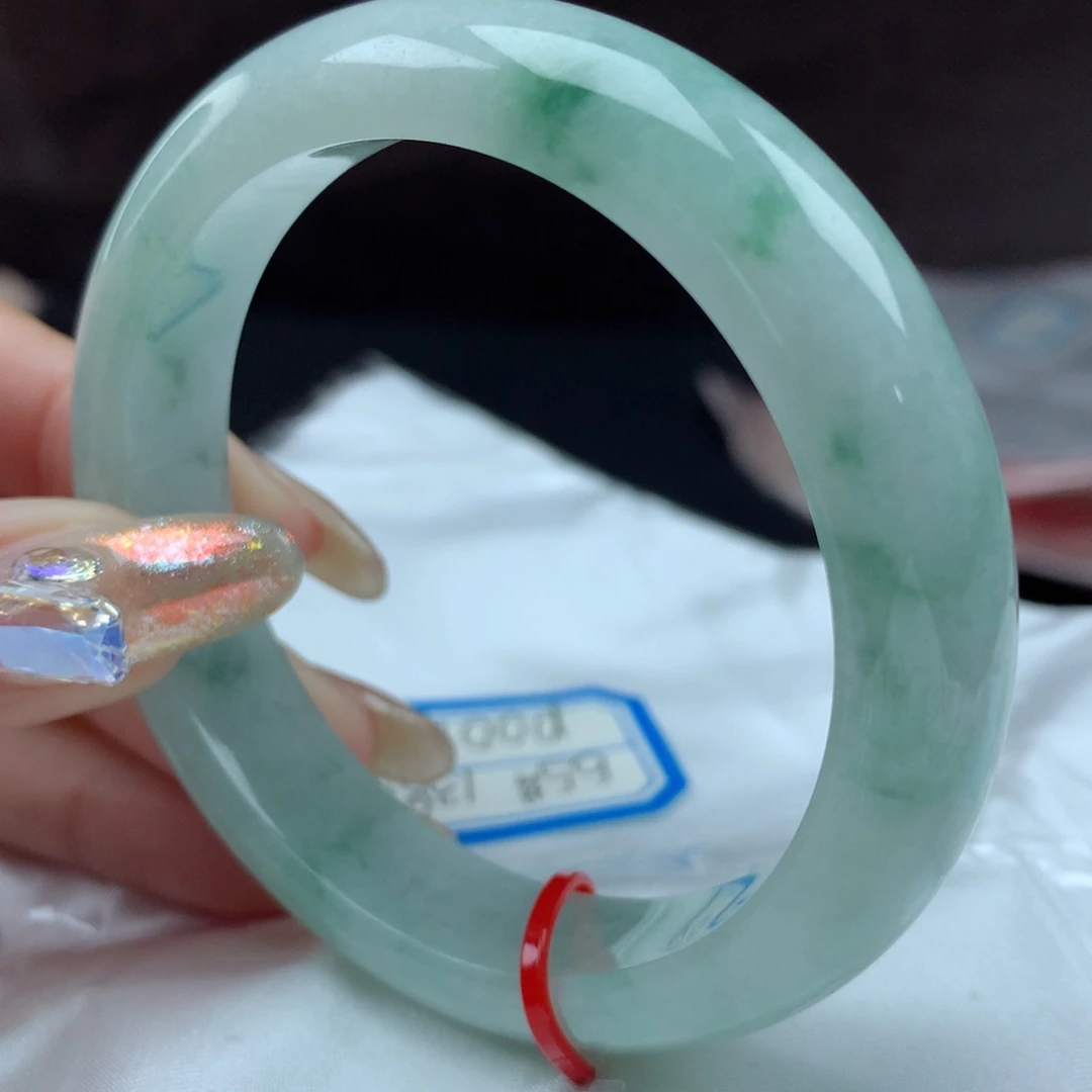 翡翠手镯未镶嵌0048，