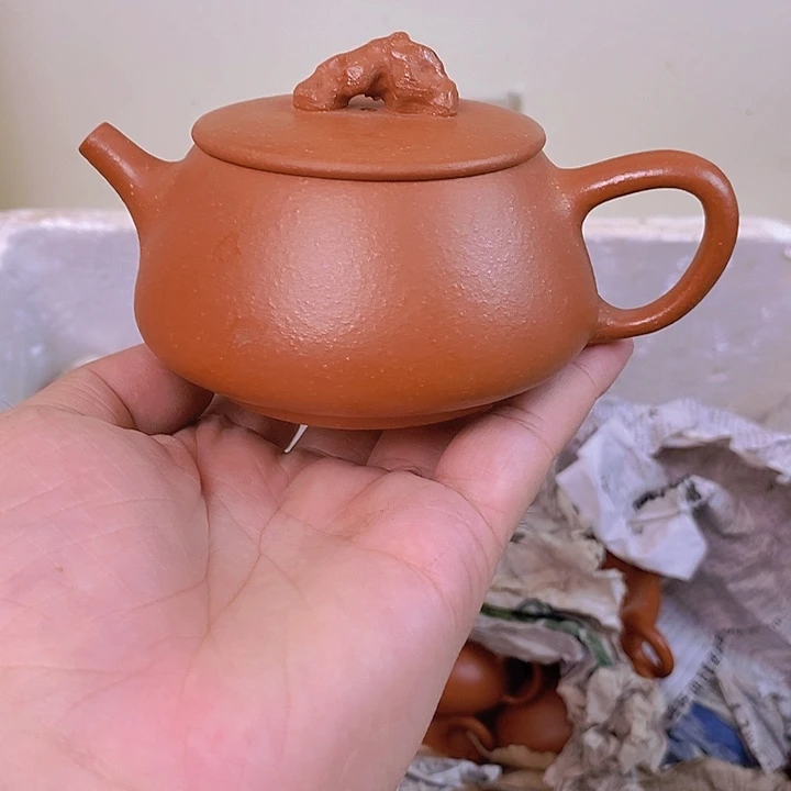 洛***珞茶壶紫砂宜兴原矿紫砂手工壶