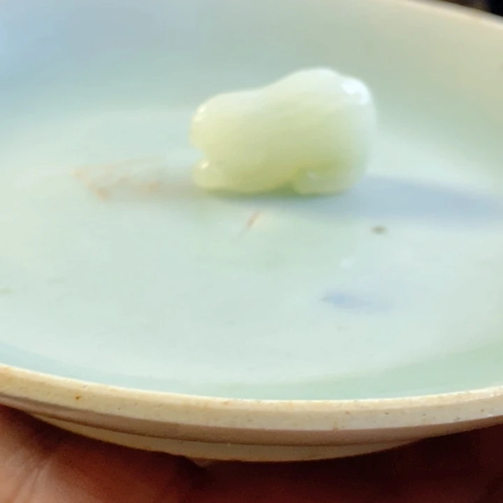 少***爷茶室瓷盘上摆件挂件