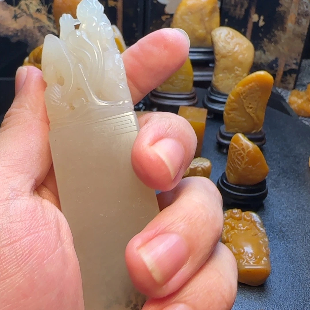 用***9田黄石田黄石印章