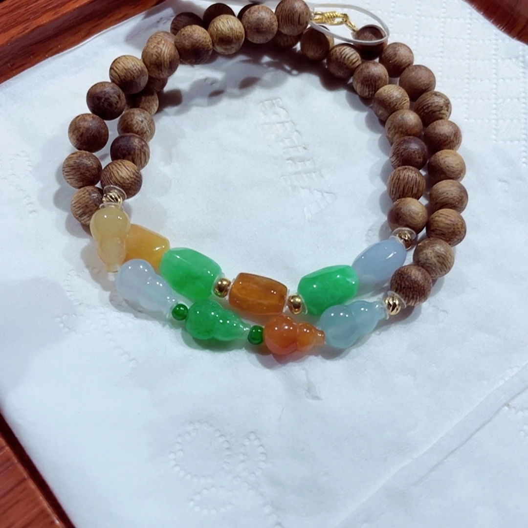 未镶嵌手链翡翠天然缅甸翡翠A货卡6