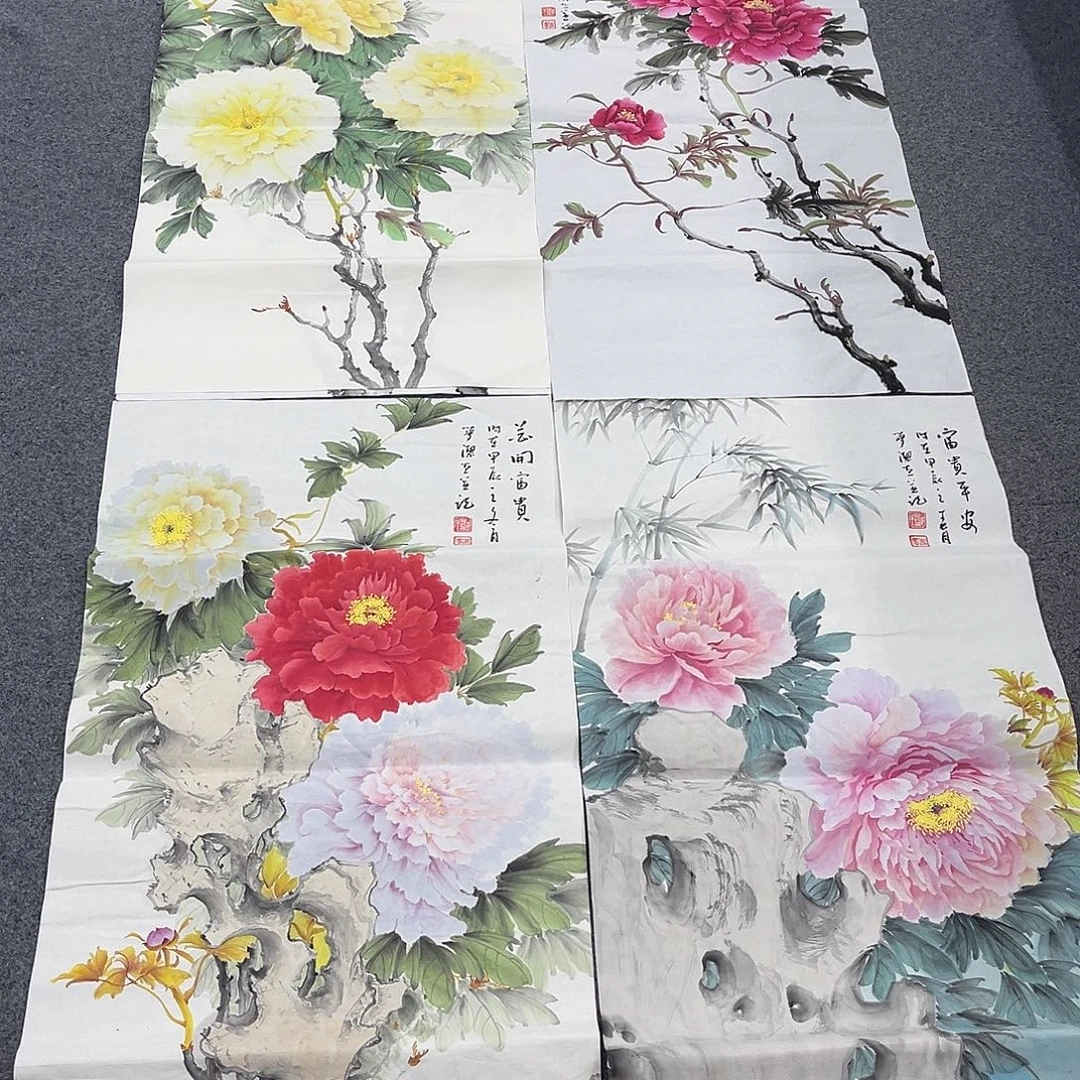 国画纯手绘作品欣赏